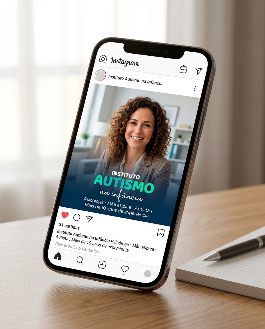 Post institucional Instituto Autismo na Infância